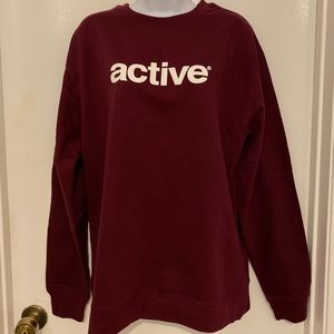 Active Maroon Sweatshirt